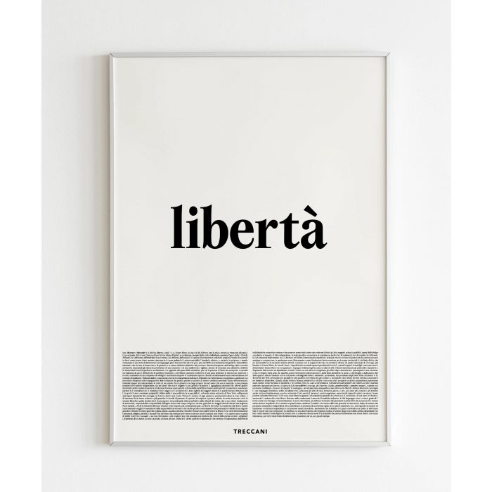Poster Libertà