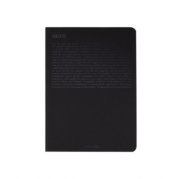 Quaderno a righe Linea Colori - BLACK
