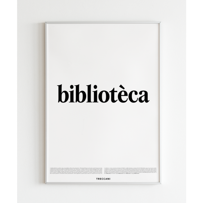Poster - BIBLIOTECA