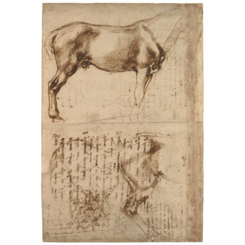 Michelangelo Buonarroti.
Drawings in the Ashmolean Museum, Oxford