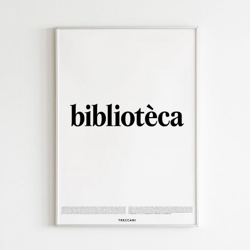 Poster - BIBLIOTECA