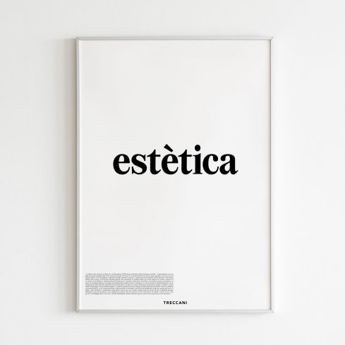 Poster - ESTETICA