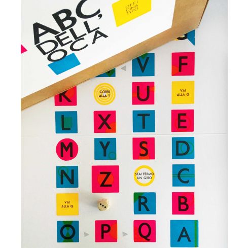 Abc Dell’Oca (Snakes And Ladders In Letters)