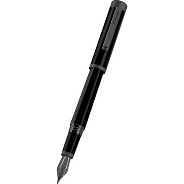 Zero Stilografica, IP Ultra Black, pennino in Oro 14k - immagine 3