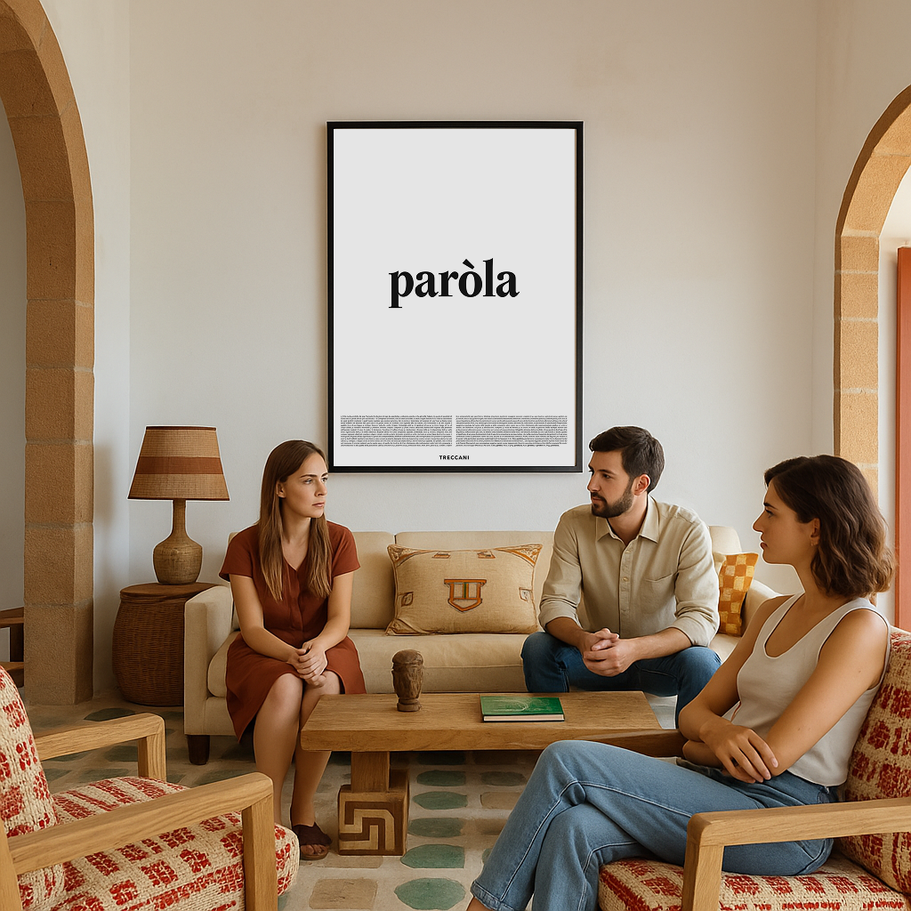 51e4768f-ba35-4b80-b78d-f8f00acb6a0d Poster – Parola - immagine 3