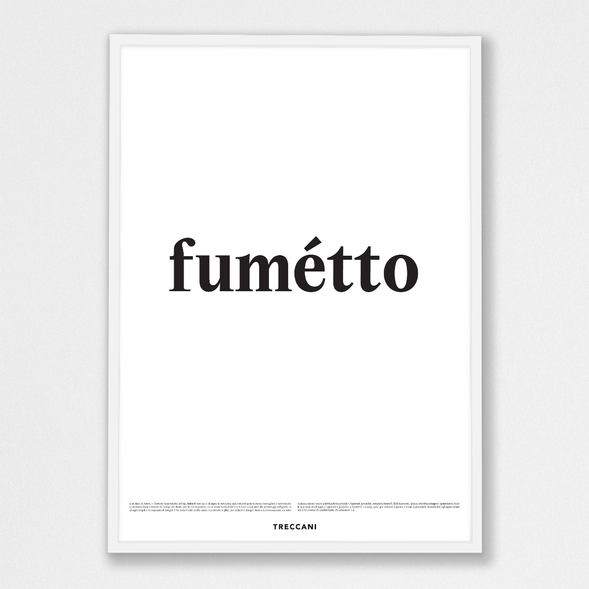 fumetto_50x70_cornicebianca Poster – Fumetto - immagine 1