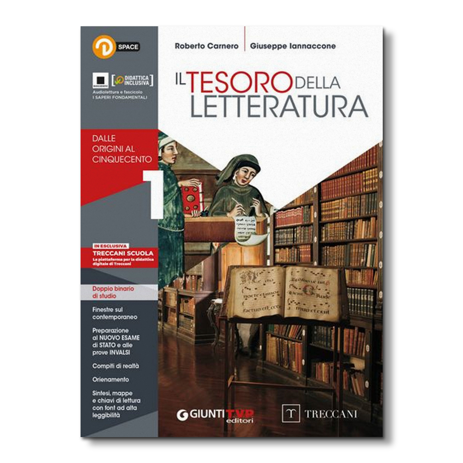 images Il tesoro della letteratura 1 con scrittura esame e invalsi – Edizione Digitale - immagine 1