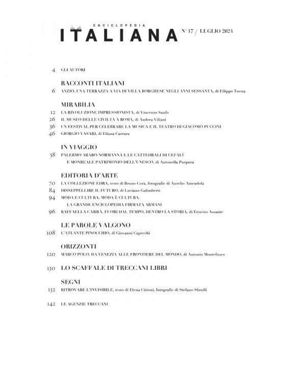 Rivista «Enciclopedia Italiana», n. 17/luglio 2024 - immagine 2