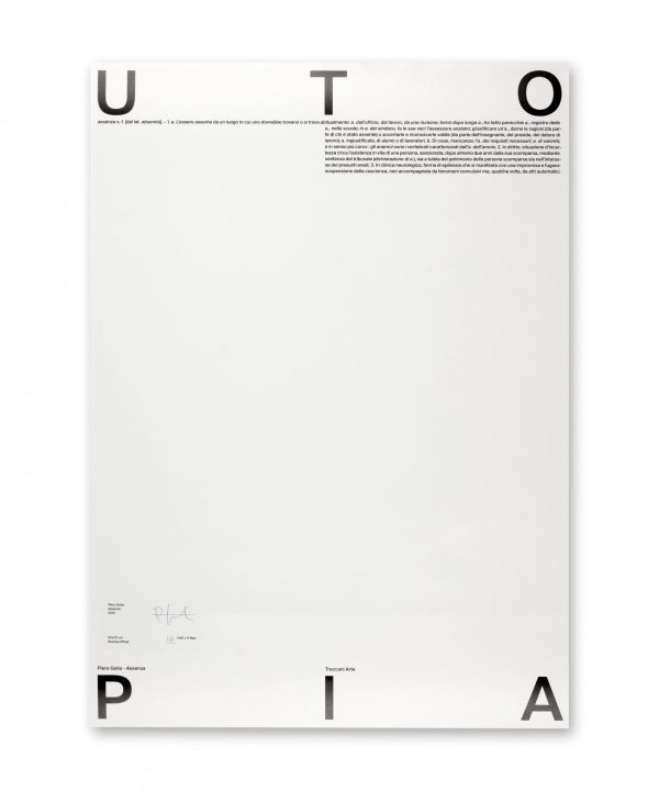 UTOPIA Piero Golia - Assenza - immagine 3