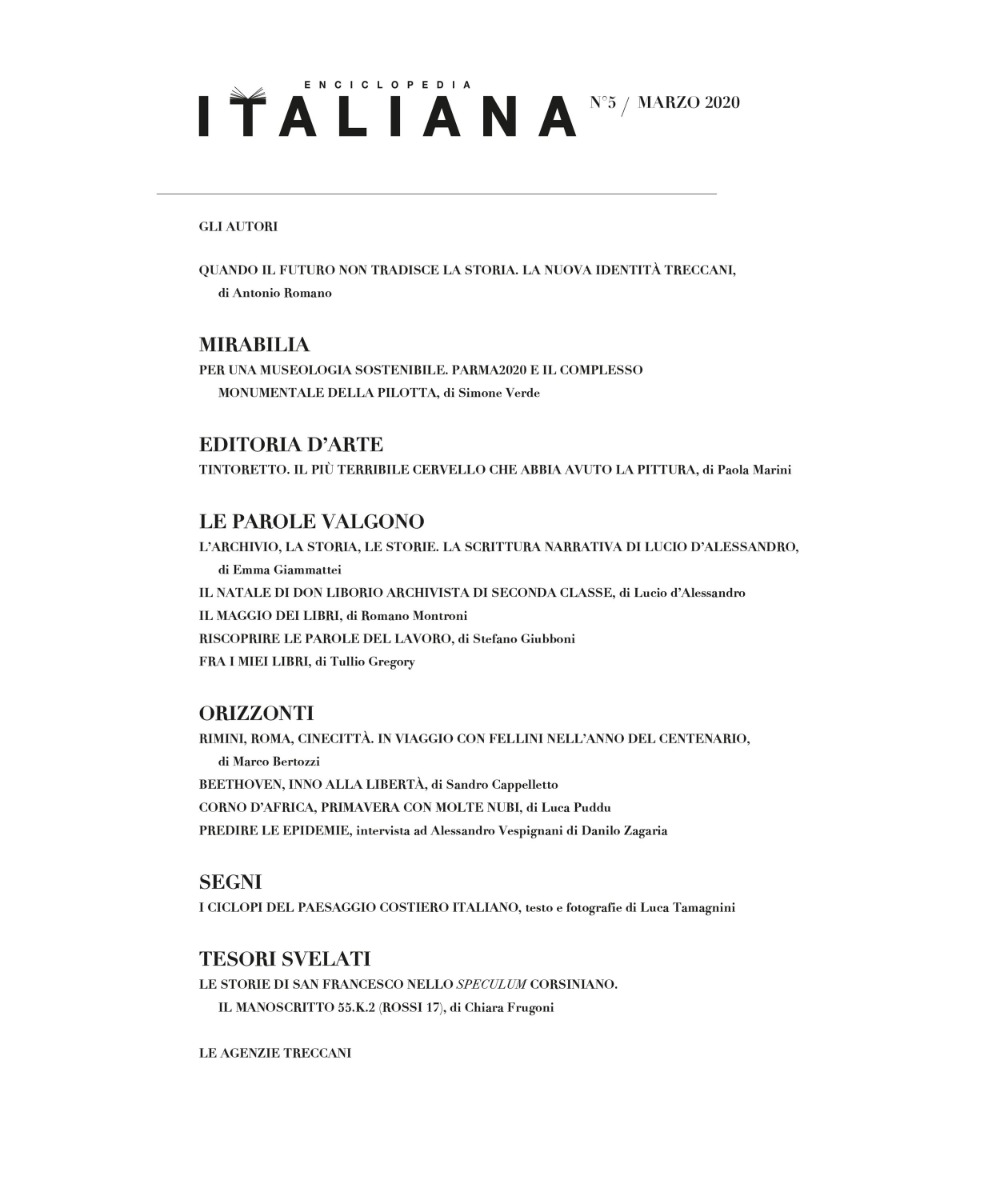 images Rivista «Enciclopedia Italiana», n. 5/marzo 2020 - immagine 2