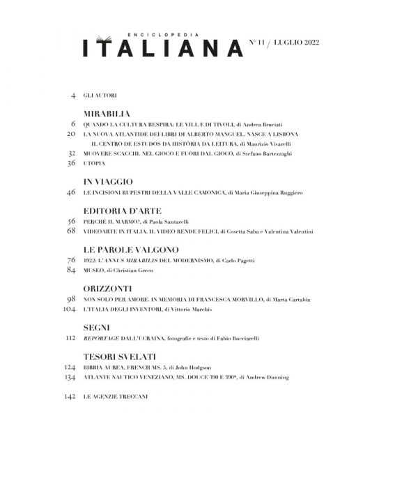 Rivista «Enciclopedia Italiana», n. 11/luglio 2022 - immagine 2