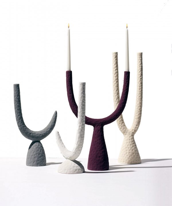 Candelabro Burgundy - immagine 4