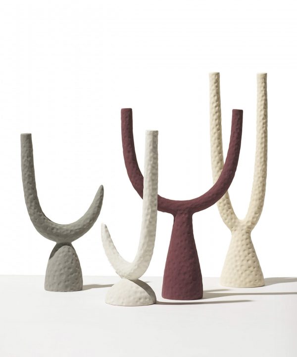 Candelabro light grey - immagine 3