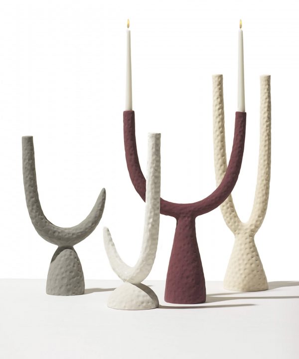 Candelabro light grey - immagine 4