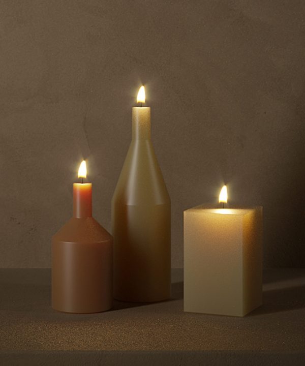 Candele d’Autore (Set 3 pezzi) - immagine 2