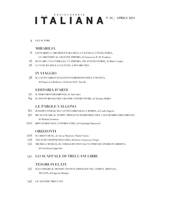 Rivista «Enciclopedia Italiana», n. 16/marzo 2024 - immagine 2