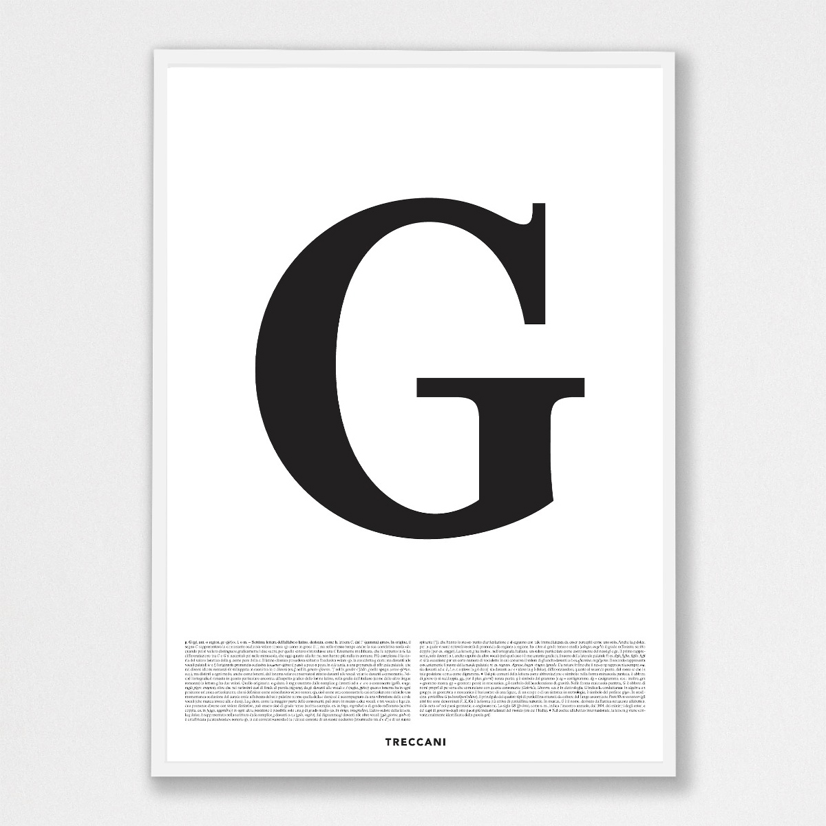 g Poster – G - immagine 1