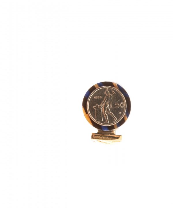 Penna Le 50 Lire Vulcano Heritage Vulcano Blue&Gold - immagine 6