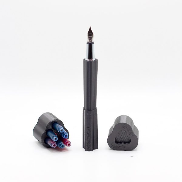 Set stilografica - cartuccera e stand - immagine 3