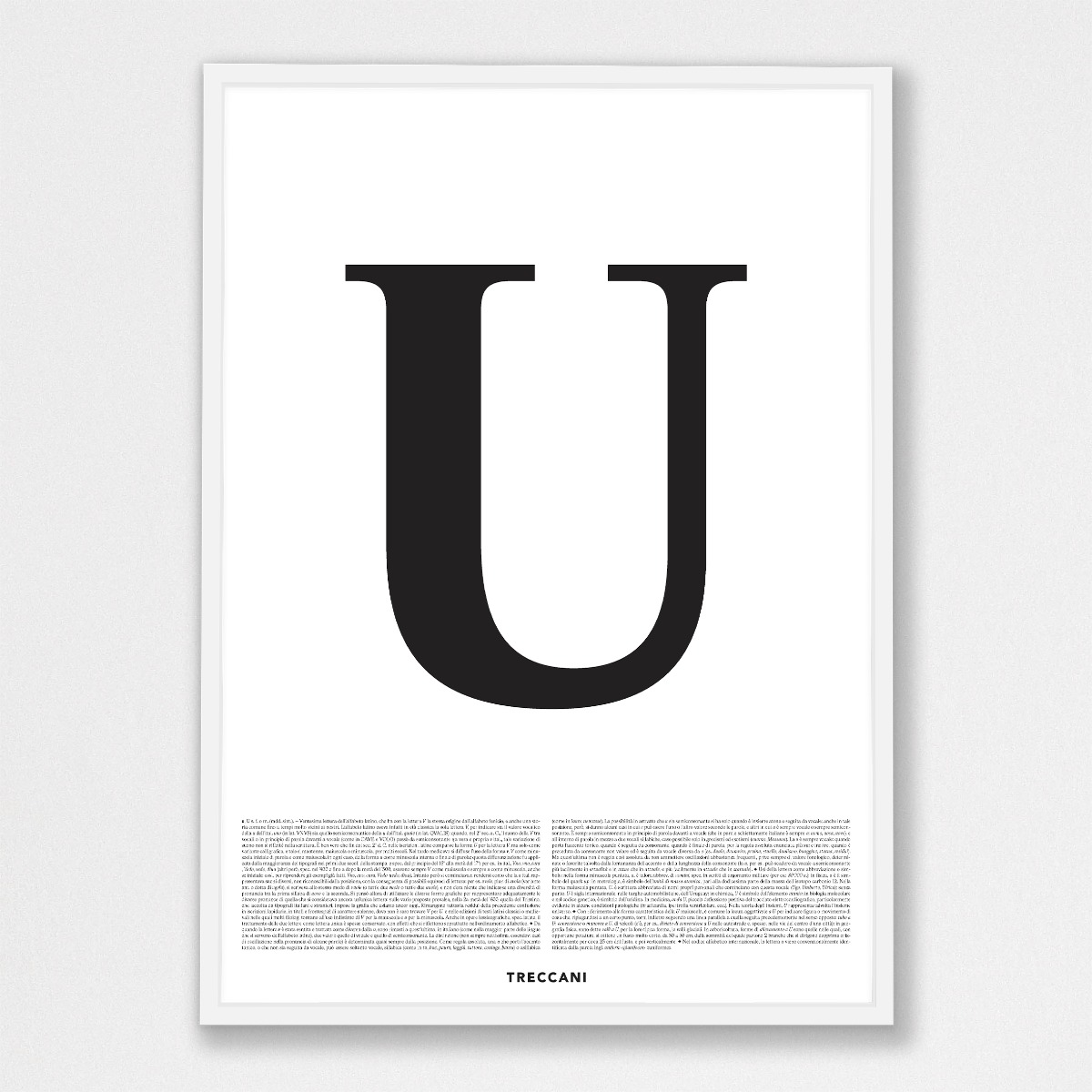 u_50x70_cornicebianca Poster – U - immagine 1