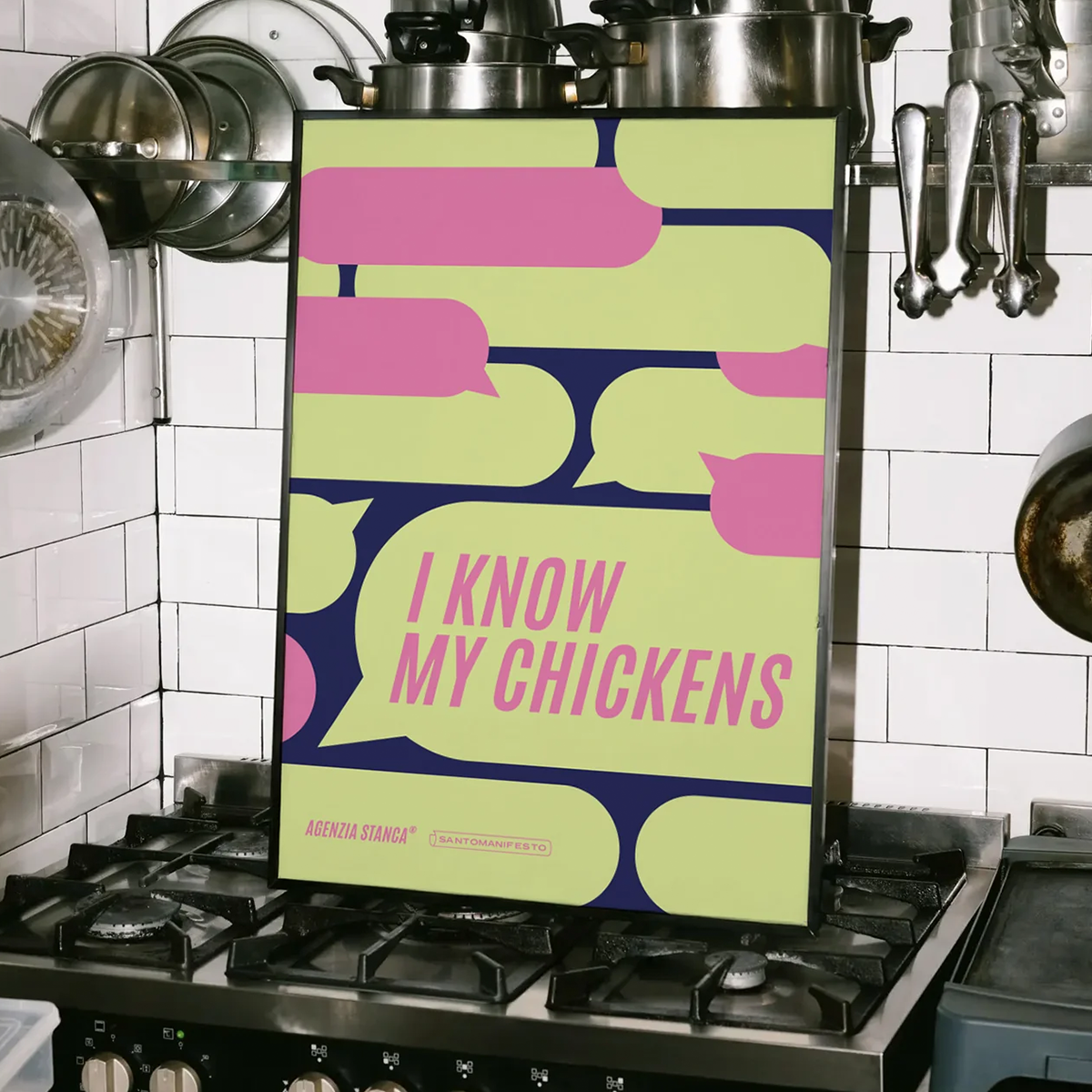 1 Poster - I know my chickens - immagine 1