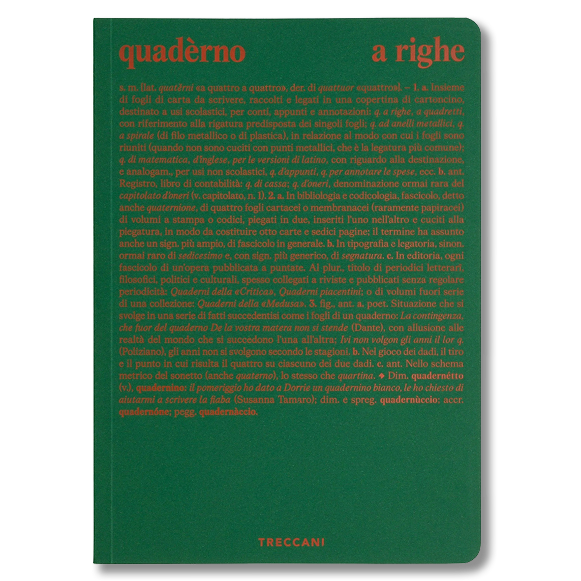 3011276 Quaderno a righe - verde/arancio - immagine 1