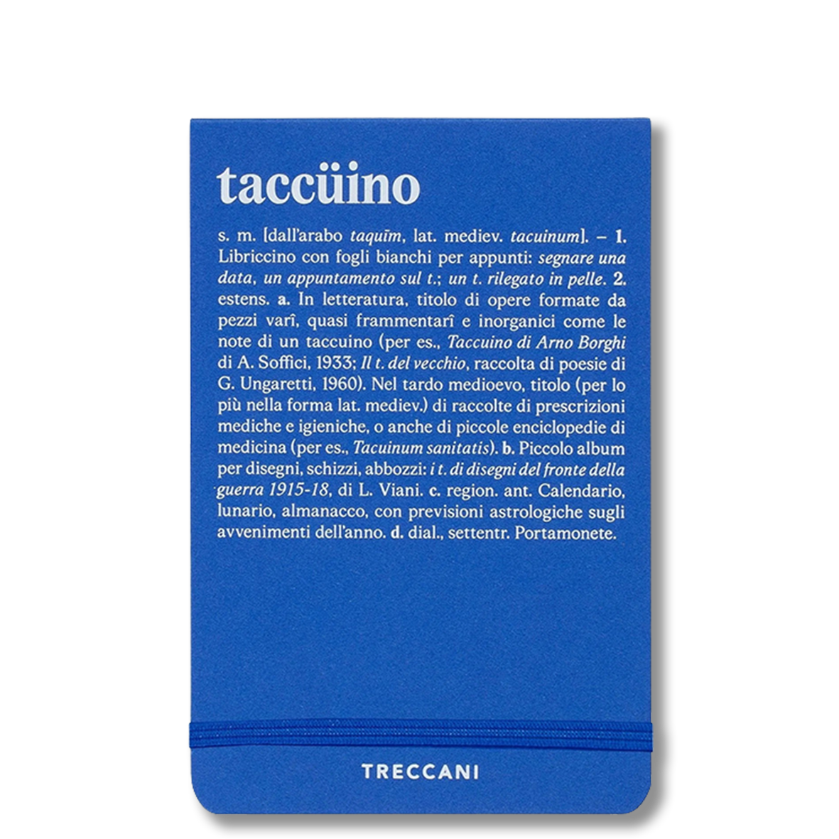 3011903 Taccuino con elastico - blu - immagine 1