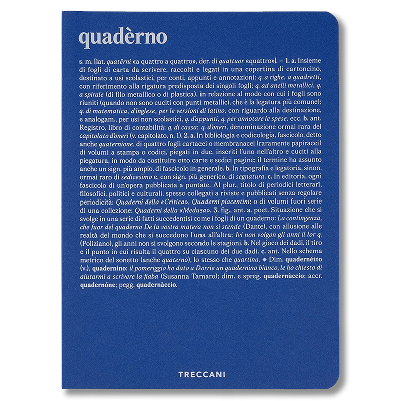 3011905 Quaderno a fogli bianchi - blu/bianco - immagine 1