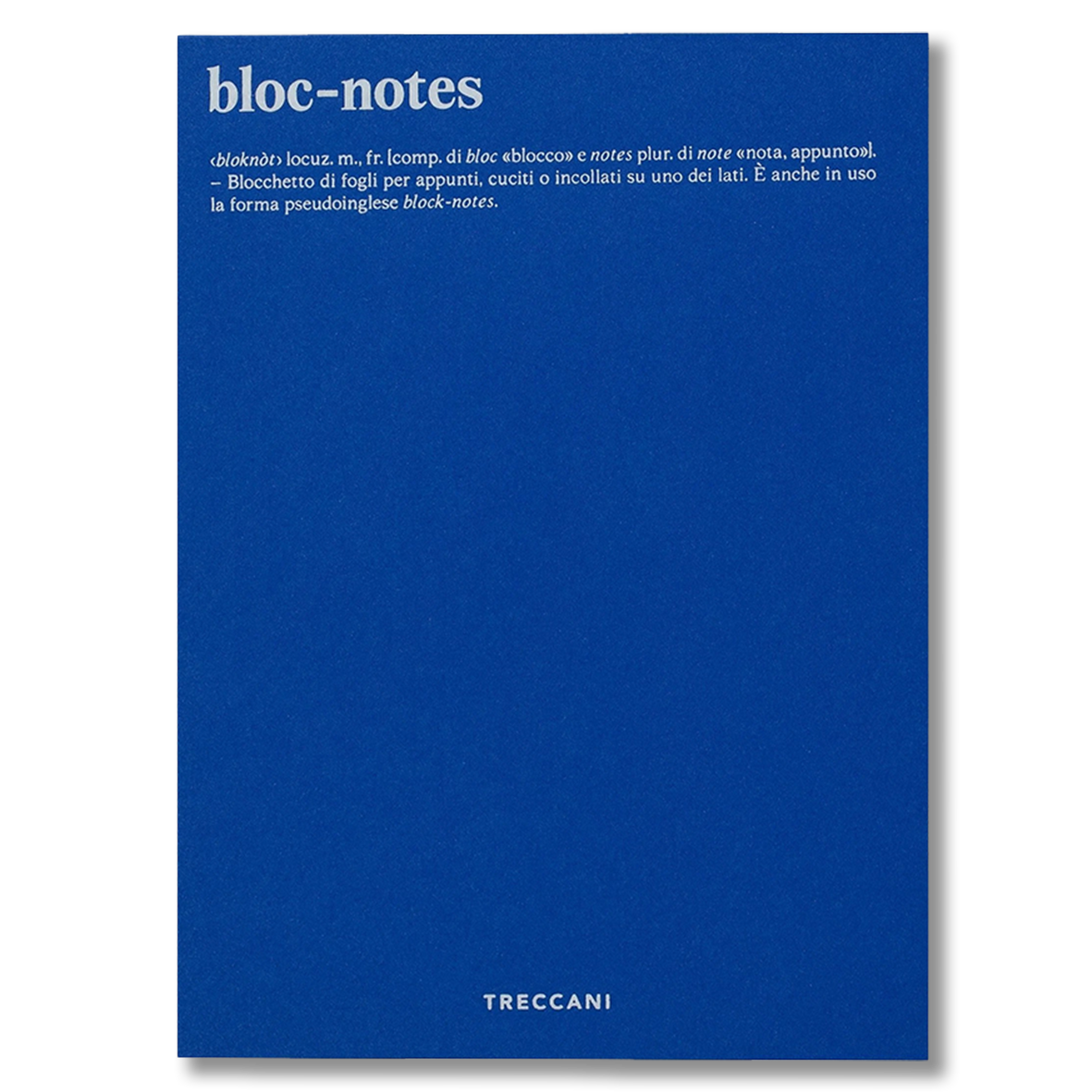 3011906 Bloc notes - blu - immagine 1