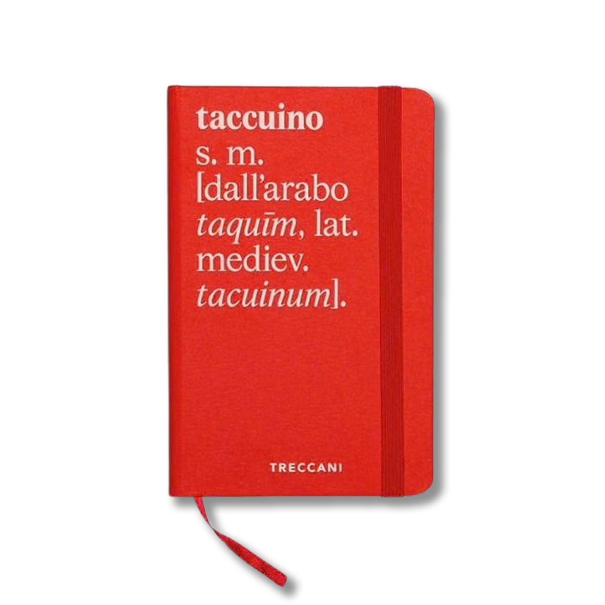 3012356 Taccuino piccolo a righe - rosso/bianco - immagine 1