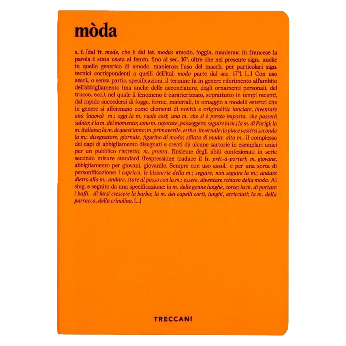 MODA Quaderno Fluo Moda - arancione - immagine 1